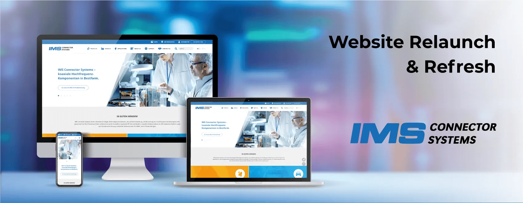 W4 - website relaunch für ims - 